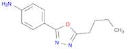 Benzenamine, 4-(5-butyl-1,3,4-oxadiazol-2-yl)-