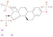 Estra-1,3,5(10)-triene-3,16,17-triol, tris(hydrogen sulfate), trisodium salt, (16α,17β)- (9CI)