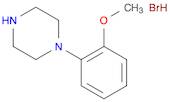 Piperazine, 1-(2-methoxyphenyl)-, hydrobromide (1:1)