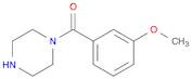 Methanone, (3-methoxyphenyl)-1-piperazinyl-