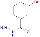 Cyclohexanecarboxylic acid, 3-hydroxy-, hydrazide