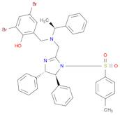 Phenol, 2,4-dibromo-6-[[[[(4S,5S)-4,5-dihydro-1-[(4-methylphenyl)sulfonyl]-4,5-diphenyl-1H-imida...