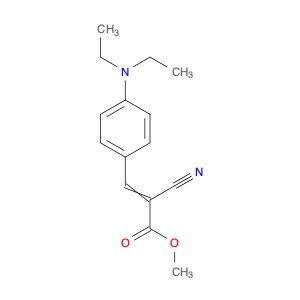 2-Propenoic acid, 2-cyano-3-[4-(diethylamino)phenyl]-, methyl ester