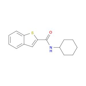 BENZOTHIOPHENE-2-CARBOXYLIC ACID CYCLOHEXYLAMIDE