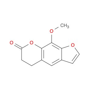 7H-Furo[3,2-g][1]benzopyran-7-one,5,6-dihydro-9-methoxy-