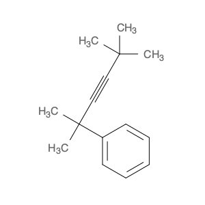Benzene, (1,1,4,4-tetramethyl-2-pentyn-1-yl)-