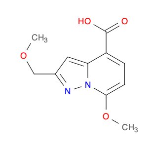 7-Methoxy-2-(methoxymethyl)pyrazolo[1,5-a]pyridine-4-carboxylic acid