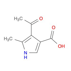 1H-Pyrrole-3-carboxylic acid, 4-acetyl-5-methyl-