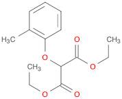 Propanedioic acid, 2-(2-methylphenoxy)-, 1,3-diethyl ester