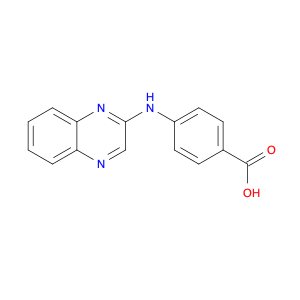 4-(Quinoxalin-2-ylamino)benzoic acid