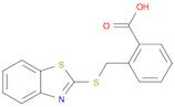 Benzoic acid, 2-[(2-benzothiazolylthio)methyl]-