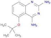 2,4-Quinazolinediamine, 5-(1,1-dimethylethoxy)-