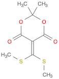 1,3-Dioxane-4,6-dione, 5-[bis(methylthio)methylene]-2,2-dimethyl-