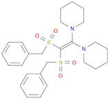 Piperidine, 1,1'-[bis(benzylsulfonyl)vinylidene]di- (8CI)