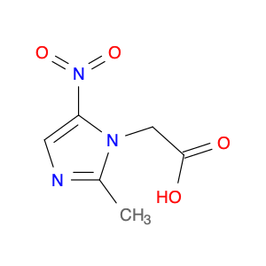 1H-Imidazole-1-acetic acid, 2-methyl-5-nitro-