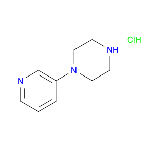 Piperazine, 1-(3-pyridinyl)-, hydrochloride (1:1)