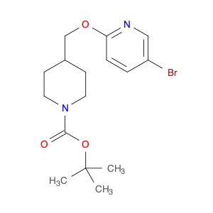 tert-Butyl 4-(((5-bromopyridin-2-yl)oxy)methyl)piperidine-1-carboxylate