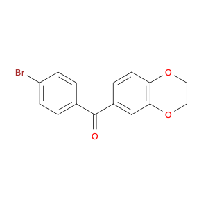 Methanone, (4-bromophenyl)(2,3-dihydro-1,4-benzodioxin-6-yl)-