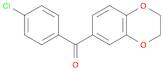 Methanone, (4-chlorophenyl)(2,3-dihydro-1,4-benzodioxin-6-yl)-