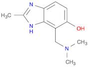 1H-Benzimidazol-6-ol, 7-[(dimethylamino)methyl]-2-methyl-