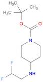 1-Piperidinecarboxylic acid, 4-[(2,2-difluoroethyl)amino]-, 1,1-dimethylethyl ester