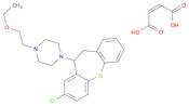 Piperazine, 1-(8-chloro-10,11-dihydrodibenzo[b,f]thiepin-10-yl)-4-(2-ethoxyethyl)-, (2Z)-2-buten...