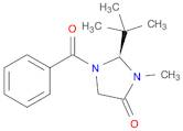 4-Imidazolidinone, 1-benzoyl-2-(1,1-dimethylethyl)-3-methyl-, (2S)-