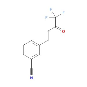 Benzonitrile, 3-[(1E)-4,4,4-trifluoro-3-oxo-1-butenyl]-