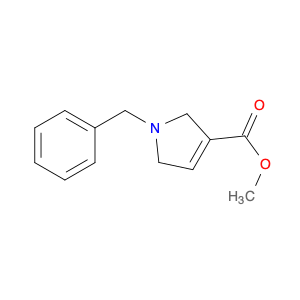 1H-Pyrrole-3-carboxylic acid, 2,5-dihydro-1-(phenylmethyl)-, methyl ester