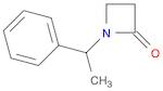 2-Azetidinone, 1-(1-phenylethyl)-