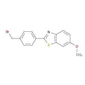2-(4-(Bromomethyl)phenyl)-6-methoxybenzo[d]thiazole