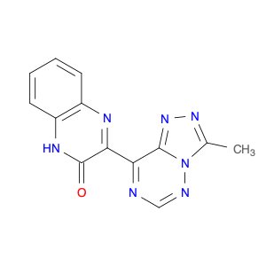 2(1H)-Quinoxalinone, 3-(3-methyl-1,2,4-triazolo[3,4-f][1,2,4]triazin-8-yl)-