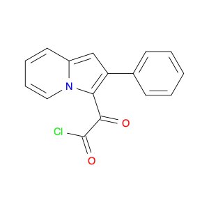 2-Oxo-2-(2-phenylindolizin-3-yl)acetyl chloride
