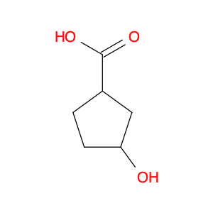 Cyclopentanecarboxylic acid, 3-hydroxy-