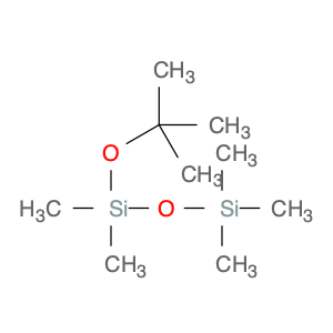 Disiloxane, (1,1-dimethylethoxy)pentamethyl- (9CI)