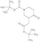 3-PIPERIDINEACETIC ACID, 1-[(1,1-DIMETHYLETHOXY)CARBONYL]-4-OXO-, 1,1-DIMETHYLETHYL ESTER