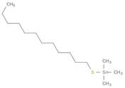 Stannane, (dodecylthio)trimethyl-