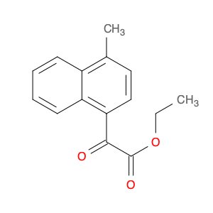 Ethyl 4-methyl-1-naphthoylformate