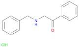 Ethanone, 1-phenyl-2-[(phenylmethyl)amino]-, hydrochloride