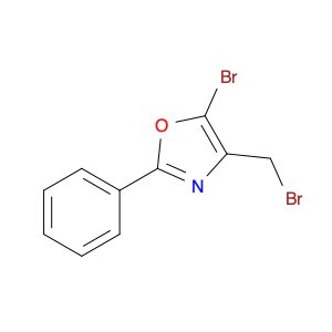 Oxazole, 5-bromo-4-(bromomethyl)-2-phenyl-