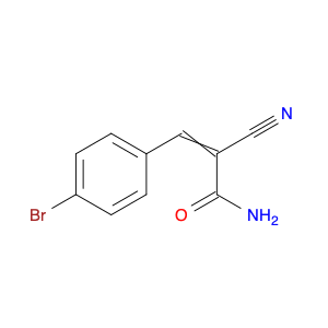 2-Propenamide, 3-(4-bromophenyl)-2-cyano-