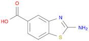 5-Benzothiazolecarboxylic acid, 2-amino-