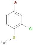 Benzene, 4-bromo-2-chloro-1-(methylthio)-