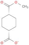 1,4-Cyclohexanedicarboxylic acid, 1-methyl ester, cis-