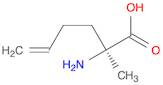 5-Hexenoic acid, 2-amino-2-methyl-, (2S)-