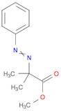 Propanoic acid, 2-methyl-2-(phenylazo)-, methyl ester (9CI)