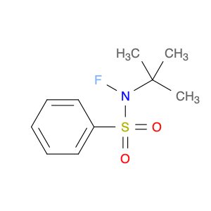 Benzenesulfonamide, N-(1,1-dimethylethyl)-N-fluoro-