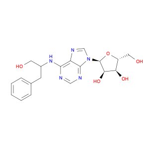 Adenosine, N-[1-(hydroxymethyl)-2-phenylethyl]-, (S)- (9CI)