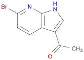 Ethanone, 1-(6-broMo-1H-pyrrolo[2,3-b]pyridin-3-yl)-