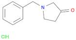 3-Pyrrolidinone, 1-(phenylmethyl)-, hydrochloride (1:1)